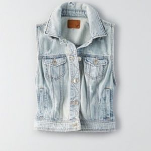 AEO DENIM VEST